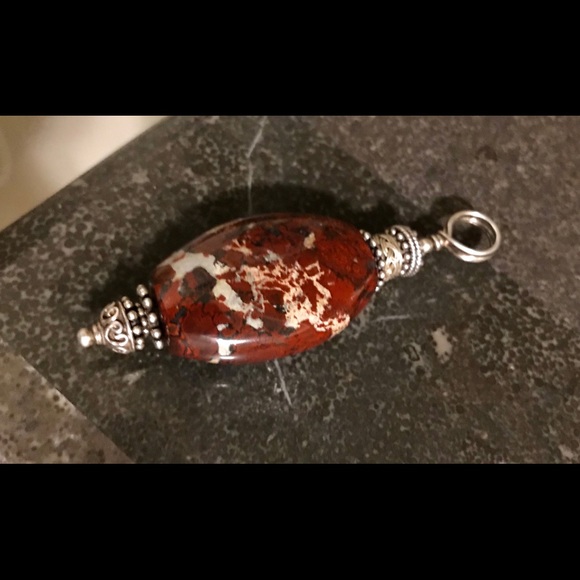 Red Jasper pendant - Picture 2 of 2